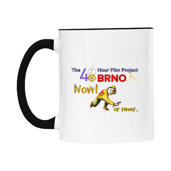 Hrnek malý barevný s potiskem Hrníček 48 HFP Brno