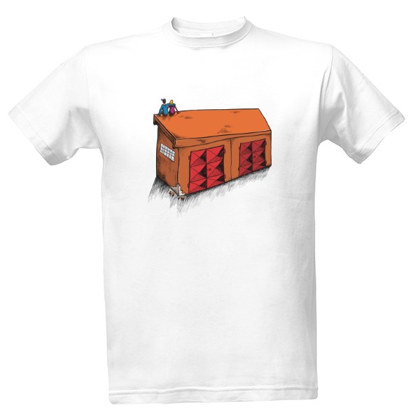 Tričko s potiskem Garage